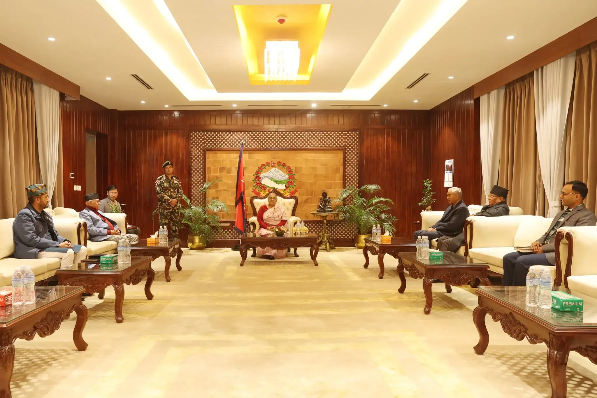 Did Nepal's PM Sushila Karki Meet with Major Political Leaders?