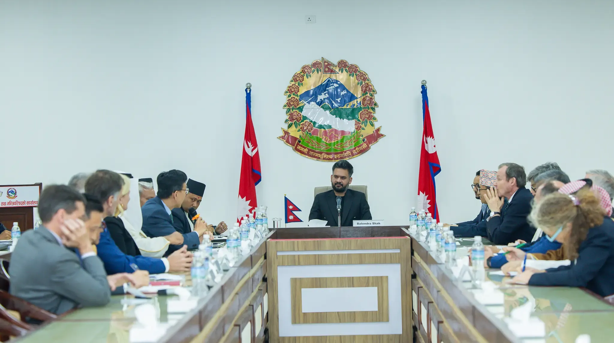 Nepal's PM Shah Promises Enhanced Diplomatic Relations with Friendly Nations