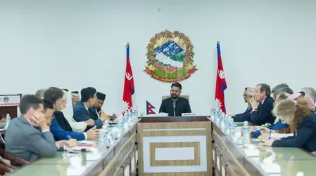 Nepal's PM Shah Promises Enhanced Diplomatic Relations with Friendly Nations