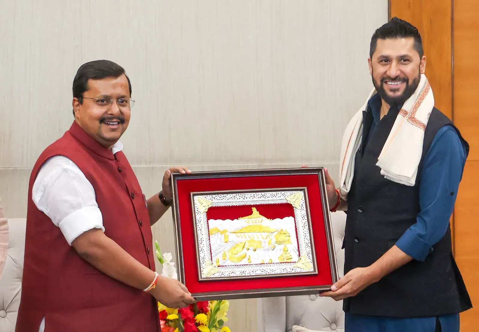 नेपाल की RSP प्रतिनिधिमंडल की BJP मुख्यालय में नितिन नवीन से मुलाकात, संगठन-मंत्र पर चर्चा