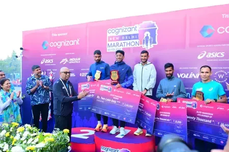 Who Dominated the New Delhi Marathon: Kartik and Nirmaben Claim Top Titles?