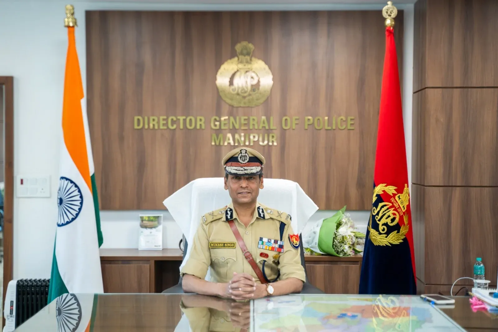 Manipur new DGP Mukesh Singh takes charge, vows impartial policing