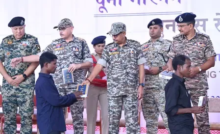 New Security and Development Camp Launched in Bijapur to Combat Naxalism