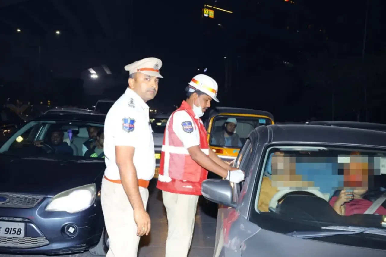 How Many Were Arrested for Drunk Driving During New Year Celebrations in Cyberabad?