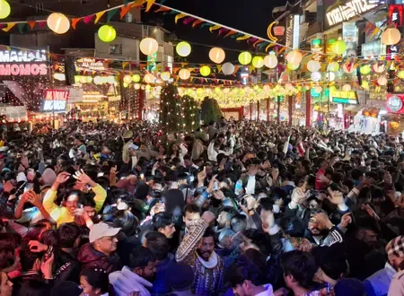 How Did New Year Celebrations Unfold Across India?