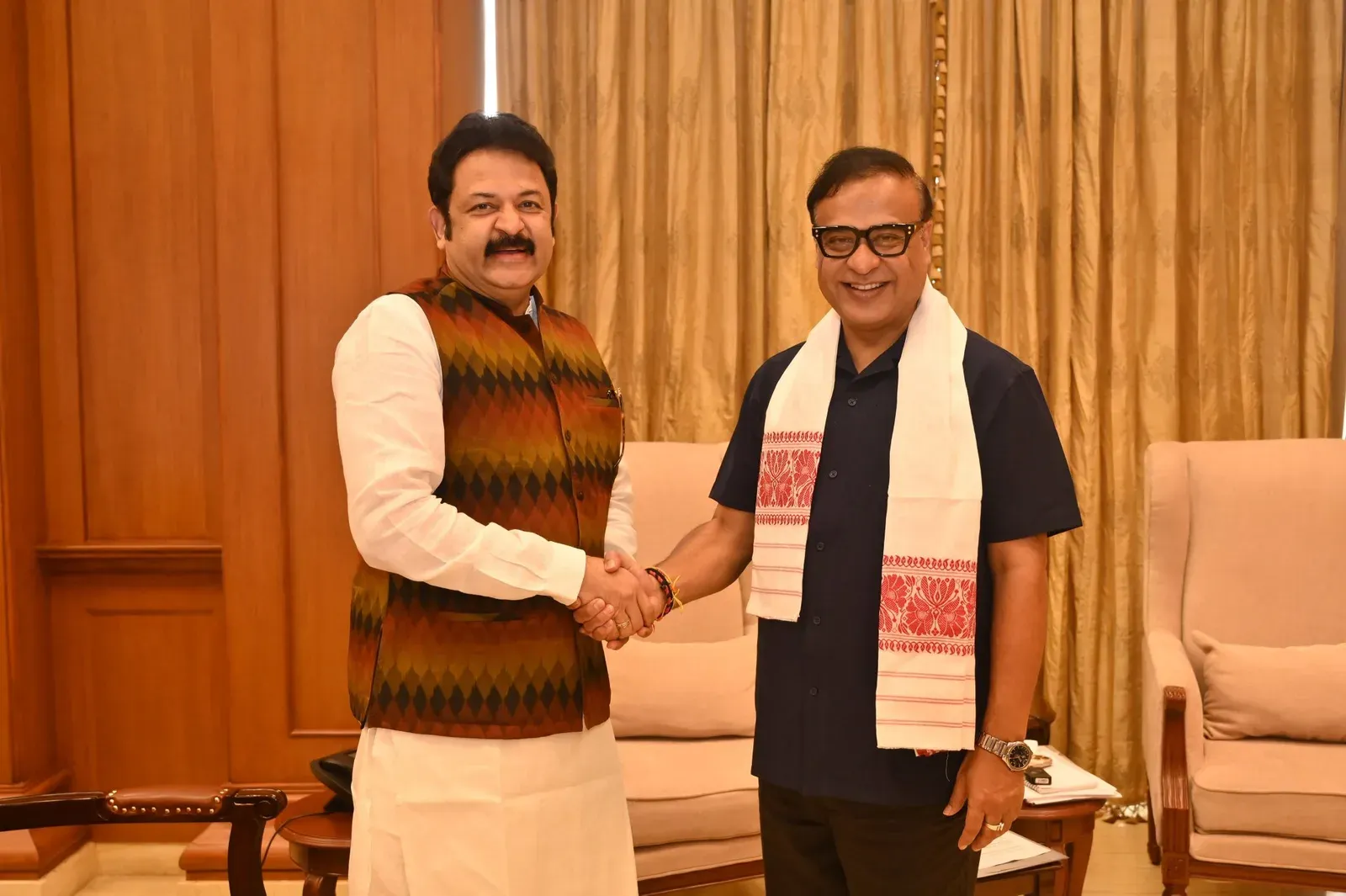 NFDC Chairman meets Assam CM Himanta to boost state film sector