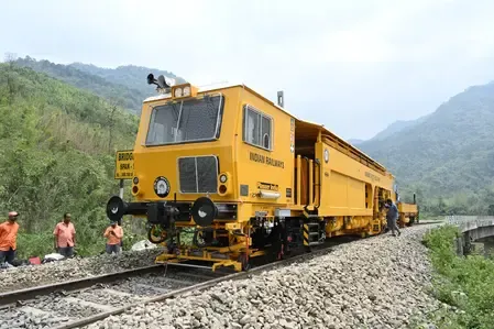 Northeast Frontier Railway Achieves Unprecedented Milestones in Track Safety and Modernization for FY 2025-26