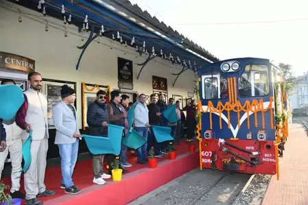 What Are NFR's Plans to Enhance the Darjeeling Himalayan Railway Experience?