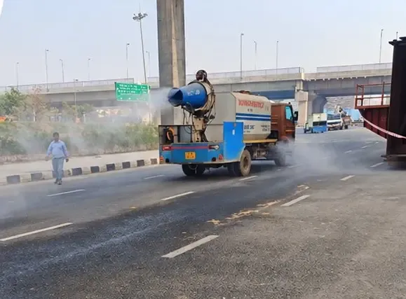 NHAI deploys 60 sprinklers, 14 anti-smog guns to curb Delhi-NCR air pollution