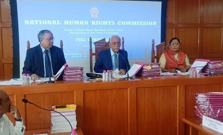 NHRC Gujarat camp: 73 cases disposed, ₹3.7 crore compensation reported