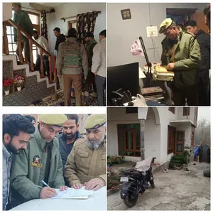 NIA carries out searches in J&K's Handwara, police raids various places in Srinagar