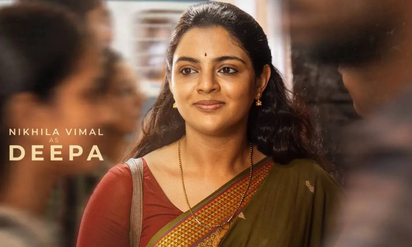 Nikhila Vimal as Deepa in Arya's 'Ananthan Kaadu', out June 25