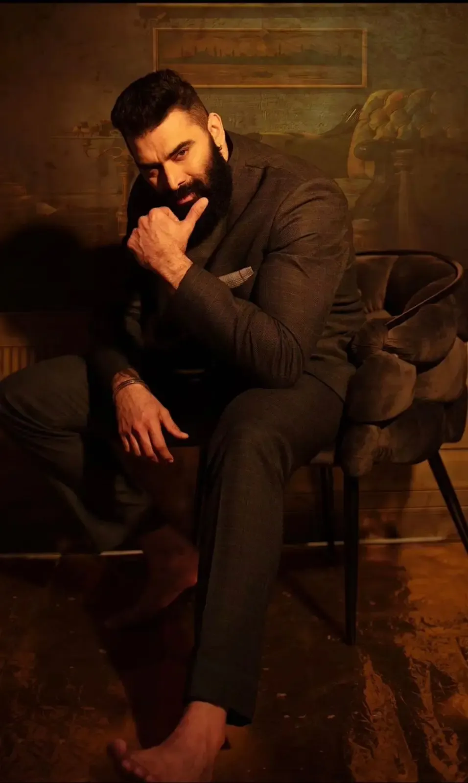 Nikitin Dheer Joins Venkatesh Daggubati's Upcoming Film 'AK47' in Hyderabad
