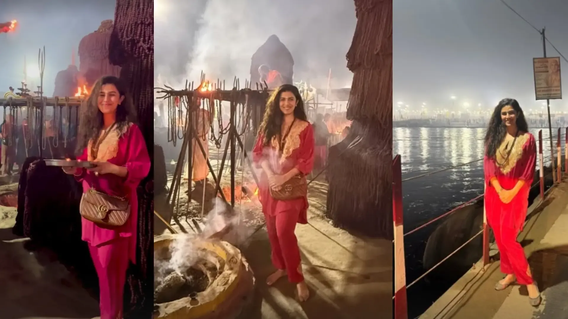 Nimrat Kaur Delves into the Mystical World of Mahakumbh