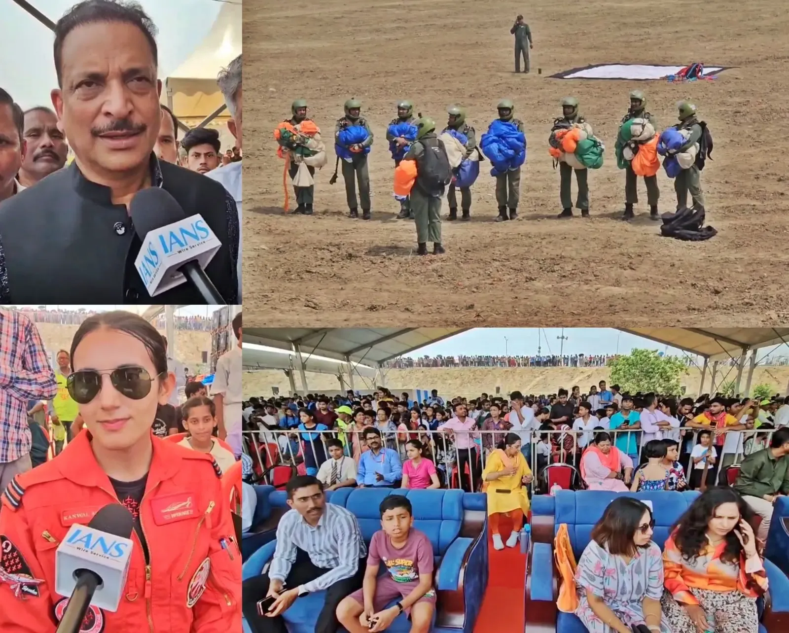 Nine Fighter Jets Enchant Patna with Aerial Salute to 1857 Hero Kunwar Singh