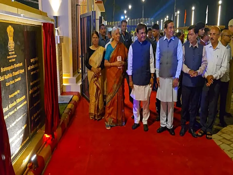 What New Infrastructure Projects Did Nirmala Sitharaman Inaugurate in Guwahati?