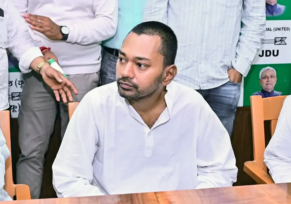 Nishant Kumar's First Visit to JD(U) Office Sparks Enthusiasm