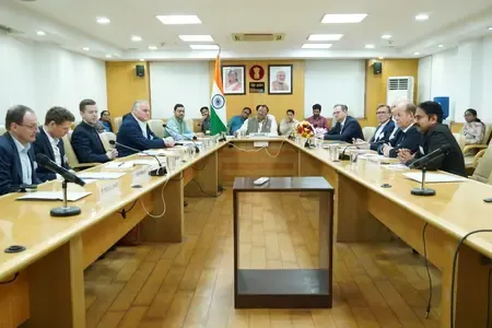 NITI Aayog Presents Aspirational Districts Initiative to German Delegation