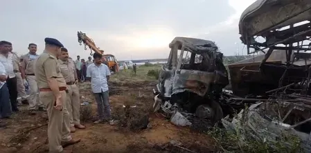 Gadkari to inspect Delhi-Mumbai Expressway after Dausa bus fire kills 8