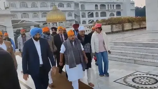 Did Nitin Nabin Offer Prayers at Gurdwara Bangla Sahib in Delhi?