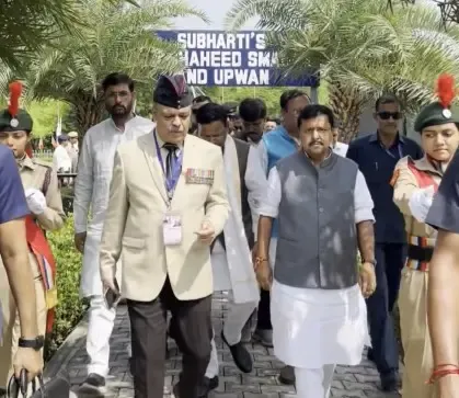BJP chief Nitin Nabin pays tribute at Meerut Kargil memorial, reviews UP party organisation