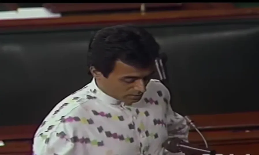 Nitish Bharadwaj's 1996 Sanskrit Lok Sabha oath: 'A historic moment'