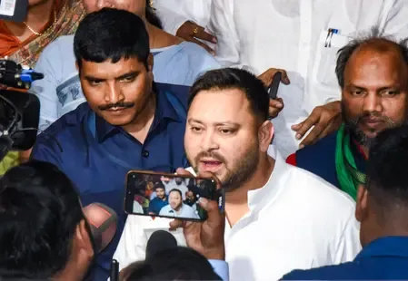 Tejashwi Yadav Claims Nitish Kumar Resigned Due to BJP Pressure