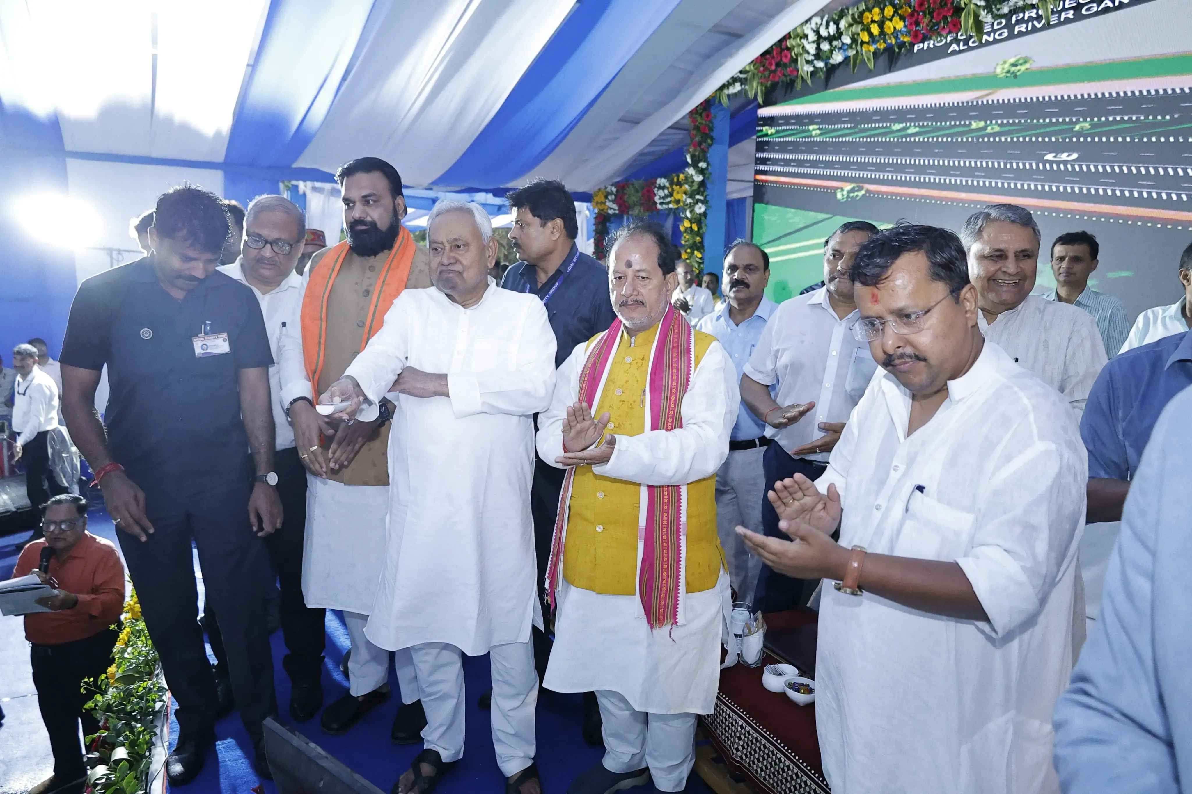 Nitish Kumar Launches Fifth Phase of JP Ganga Path
