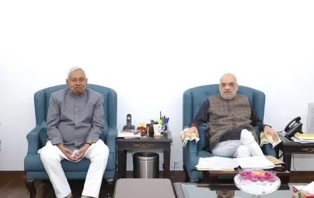 Nitish Kumar meets HM Amit Shah in Delhi, discusses Bihar's development projects