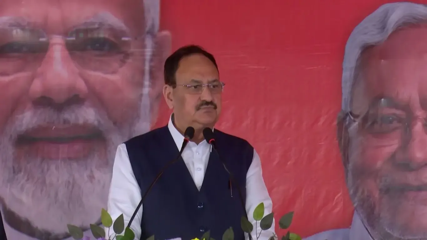 क्या नीतीश कुमार ने पीएम मोदी के आशीर्वाद से बिहार को 'हीरा' दिया है? : भाजपा अध्यक्ष जेपी नड्डा