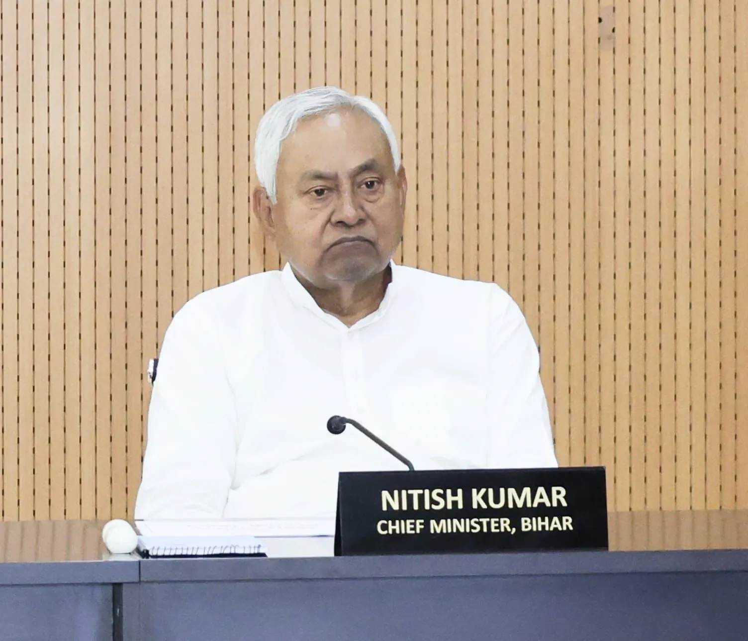 What strict actions has Nitish Kumar ordered against corruption?