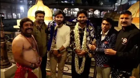 Did Nitish Reddy Attend Bhasma Aarti at Shri Mahakaleshwar Jyotirlinga Temple?