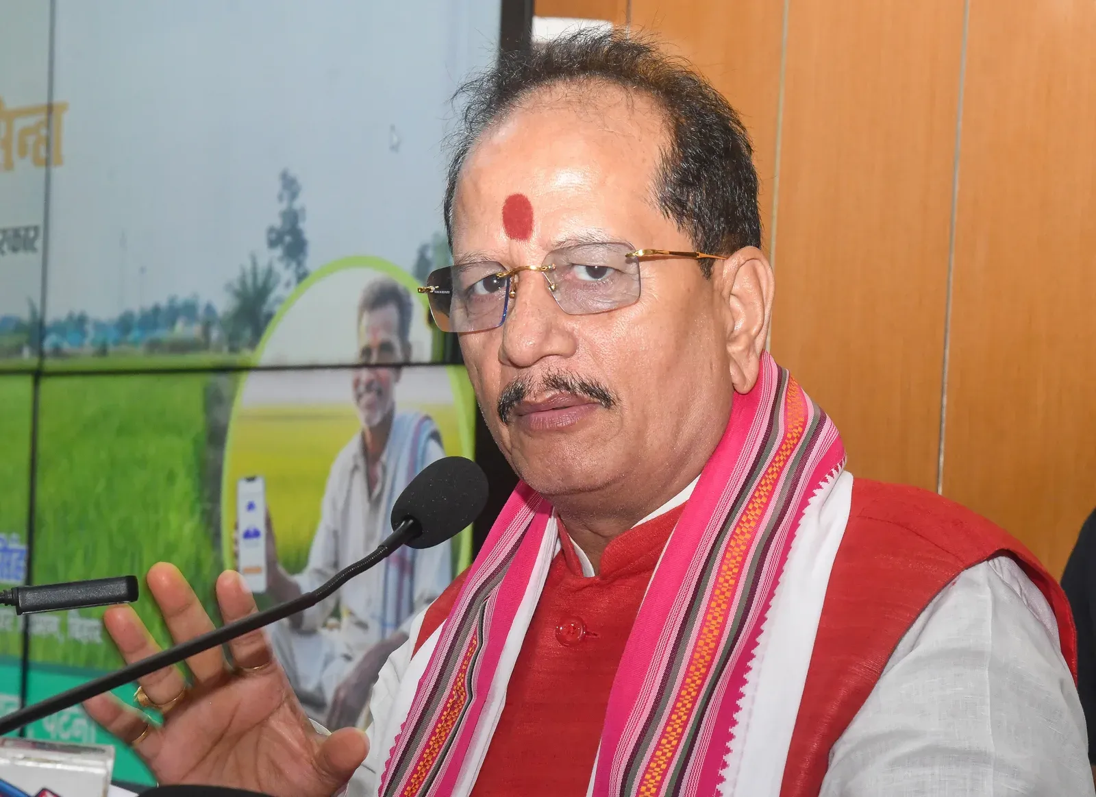 Bihar has no fertiliser shortage, black marketing will face strict action: Minister Vijay Kumar Sinha
