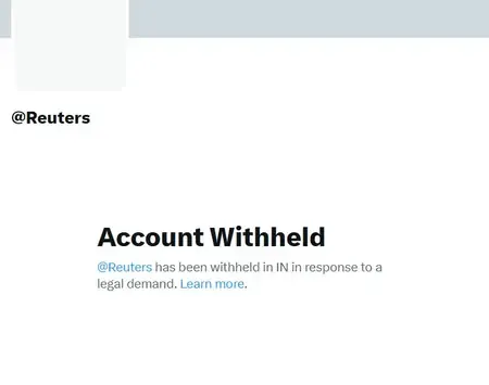 Did the Government Really Order X to Block Reuters' Account?
