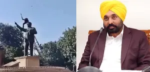CM Mann Vows to Uphold Punjab's Communal Harmony After Ambedkar Statue Vandalism