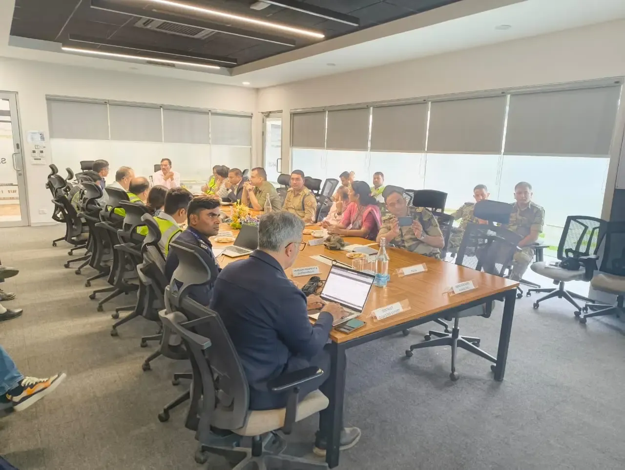 क्या नोएडा इंटरनेशनल एयरपोर्ट की सुरक्षा तैयारी की गई है?