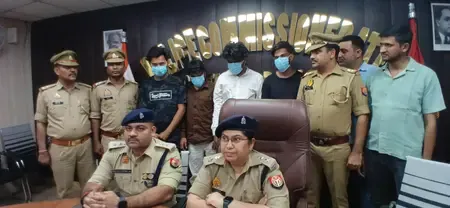 नोएडा में ऑनलाइन डेटिंग ऐप से ब्लैकमेलिंग गैंग का खुलासा, चार गिरफ्तार