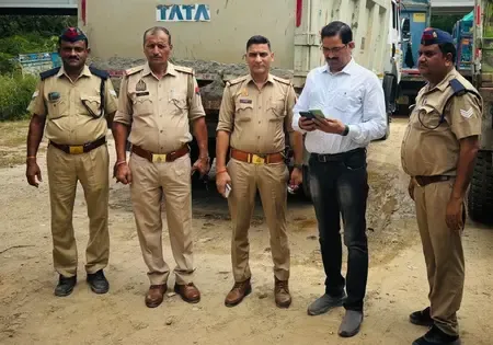 नोएडा : परिवहन और खनन विभाग की कड़ी कार्रवाई, तीन महीने में 2.28 करोड़ का चालान