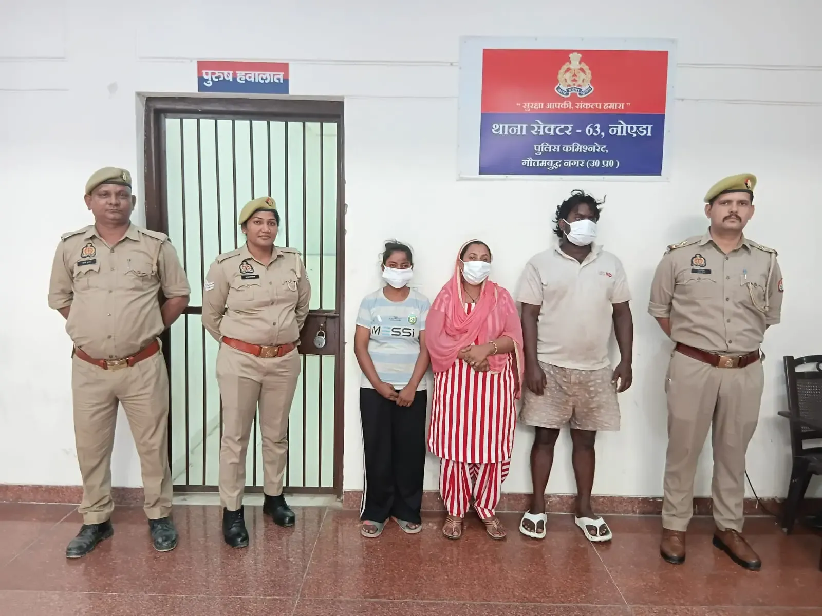 नोएडा: तीन माह की बच्ची का अपहरण, 24 घंटे में तीन गिरफ्तार; बच्ची सुरक्षित बरामद