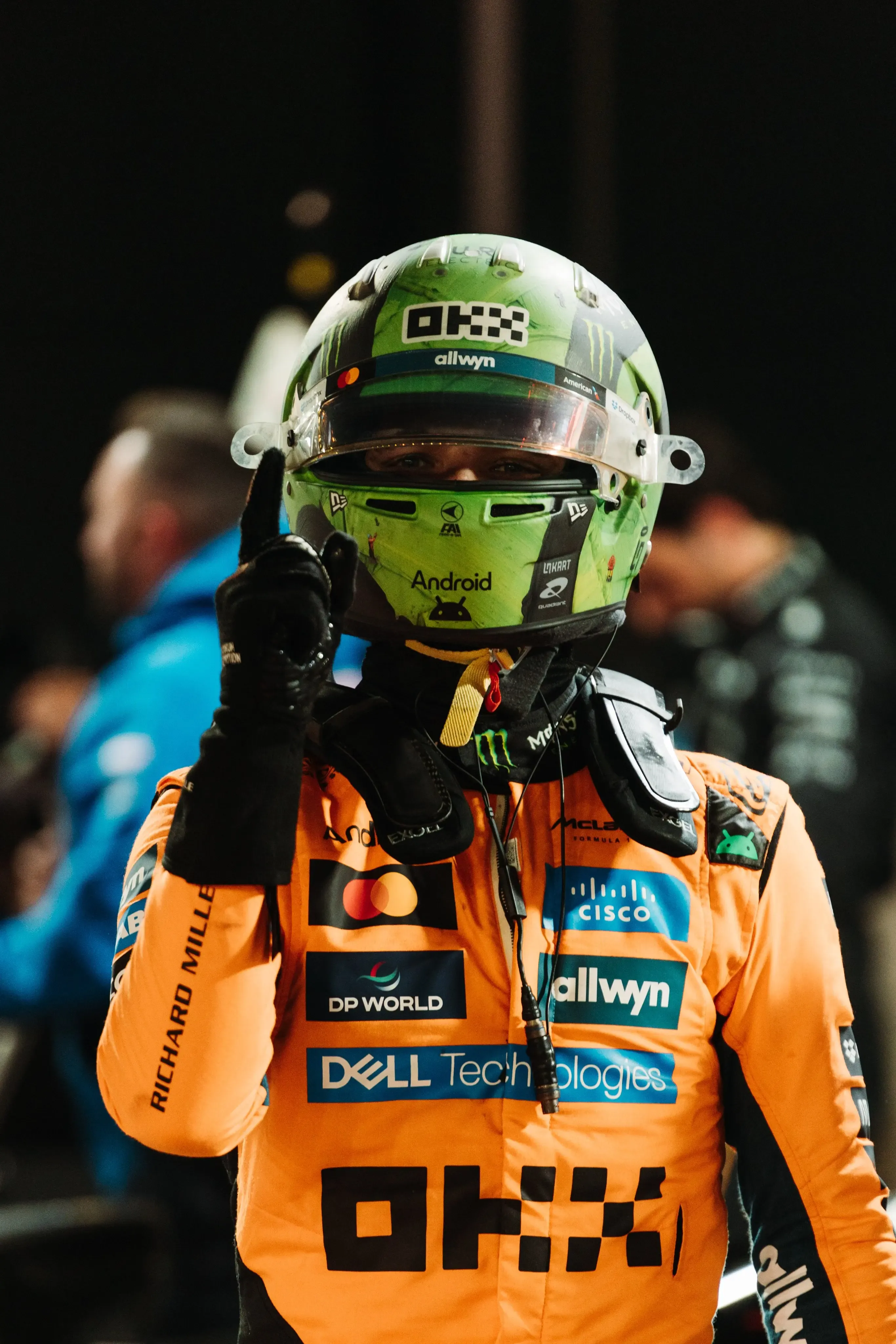 How Did Norris Secure Pole Position at the Las Vegas GP Ahead of Verstappen and Sainz?