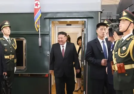 North Korea's Kim arrives in Beijing ahead of military parade