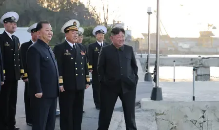 Kim Jong-un Supervises Test of Strategic Missiles from Choe Hyon Destroyer
