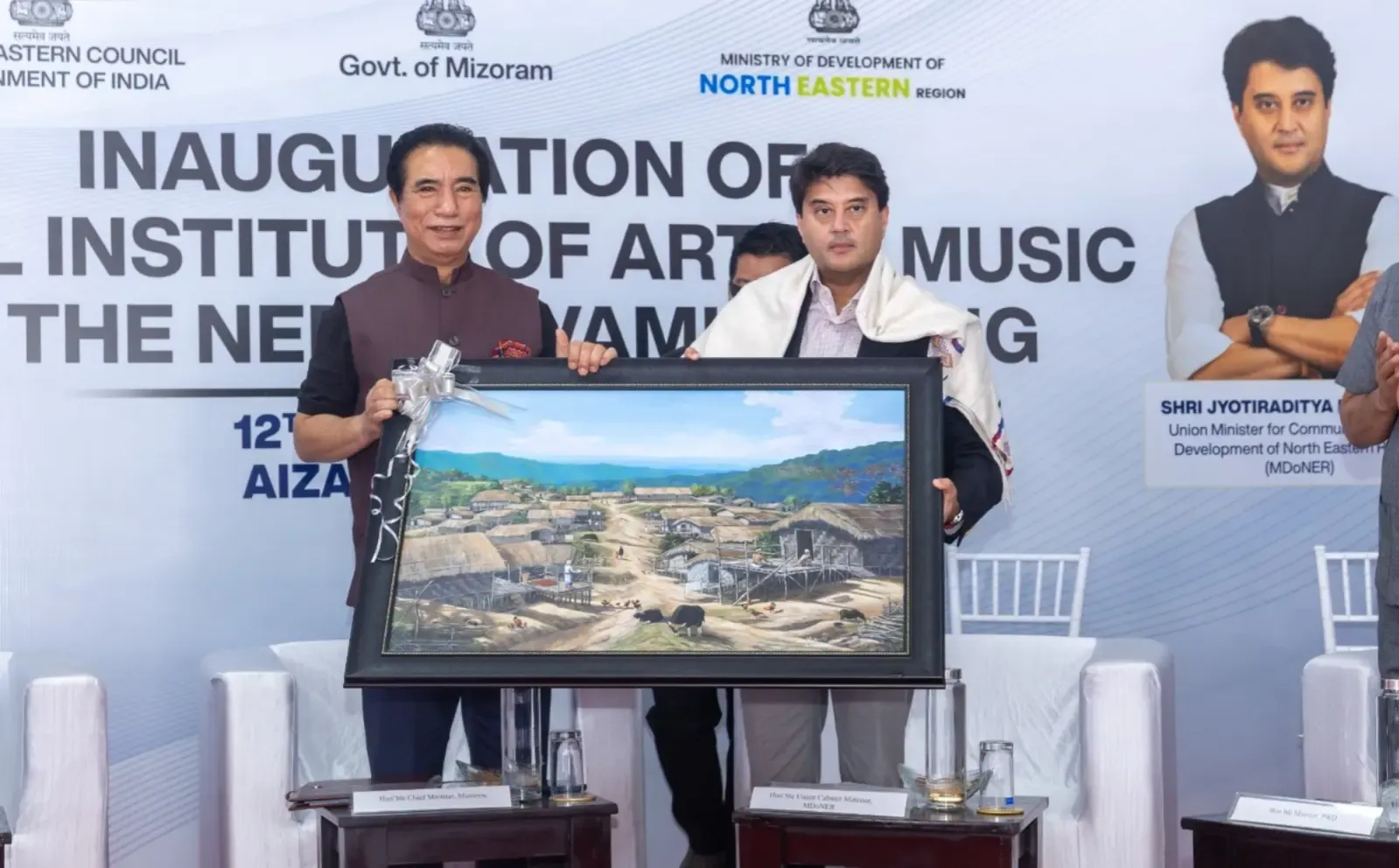 Scindia launches ₹331 crore projects in Mizoram, calls Northeast India's growth engine