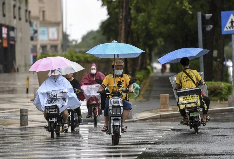 What Warnings Are Issued in Northeast China for Rainstorms and Flooding?