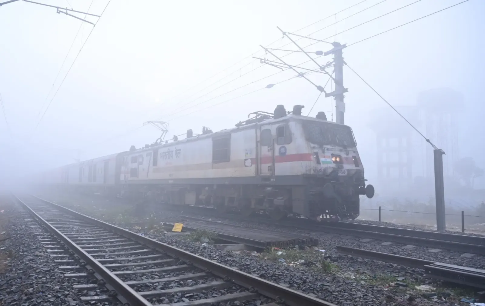 How is the Northeast Frontier Railway Enhancing Safety Measures for the Foggy Season?