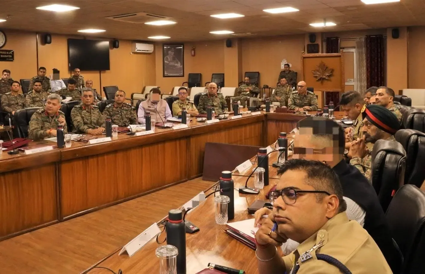 Northern Army Commander reviews J&K security in Srinagar meeting