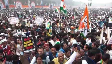 Is Congress Disavowing Slogans Against PM Modi at ‘Vote Chori’ Protest?