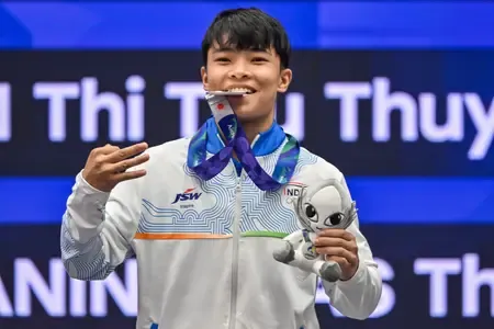 Roshibina Devi wins silver at Asian Games 2026, becomes first Indian to medal in wushu thrice