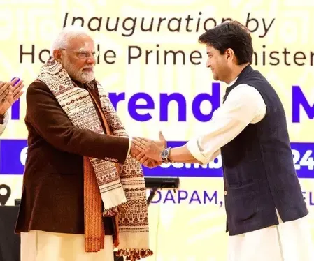 What are PM Modi's Birthday Wishes for Jyotiraditya Scindia?