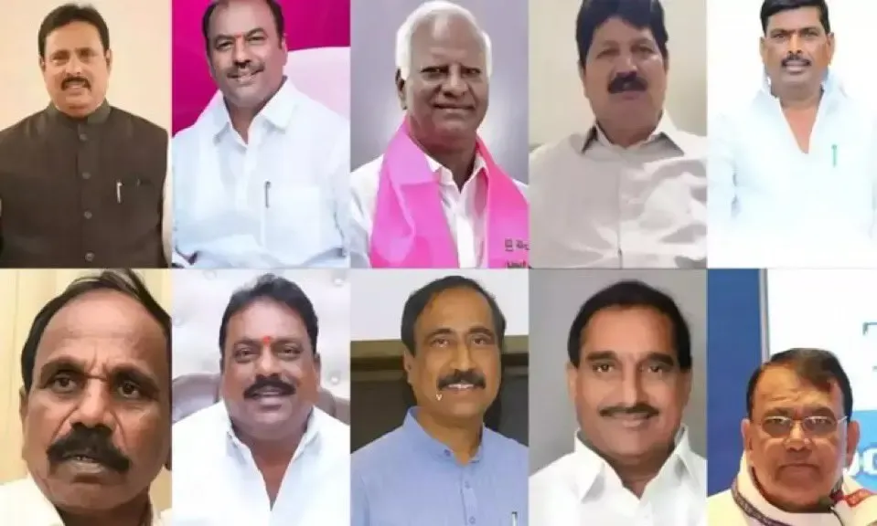 Notices Sent to BRS MLAs Who Joined Congress